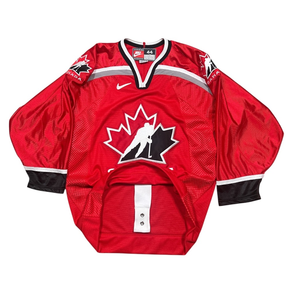 Vintage 90s Nike Team Canada Player Issue 1998 Olympics Nagano Jersey Mens 44 S